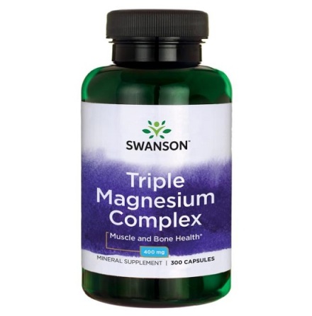Swanson Triple Magnesium Complex, 300 caps