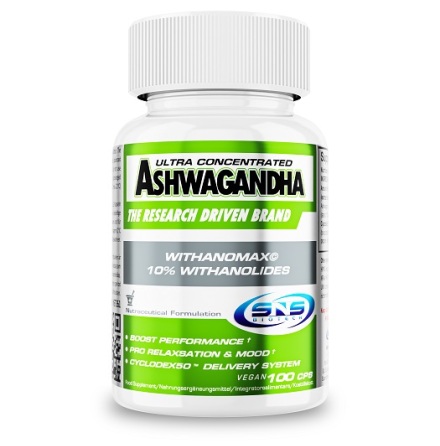 SNS Biotech Ashwagandha, 100 caps