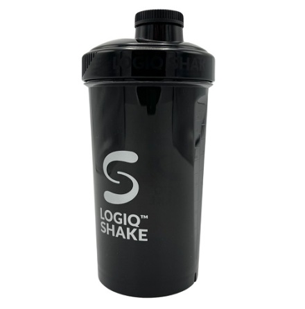 LogiQ Whey Shaker Svart, 700 ml