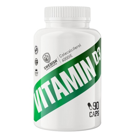 Swedish Supplements Vitamin D3, 90 caps