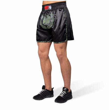 Murdo Muay Thai / Kickboxing Shorts Army Green Camo
