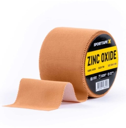 Sporttape Zinc Oxide Tan Tape, 5,0cm x 10m