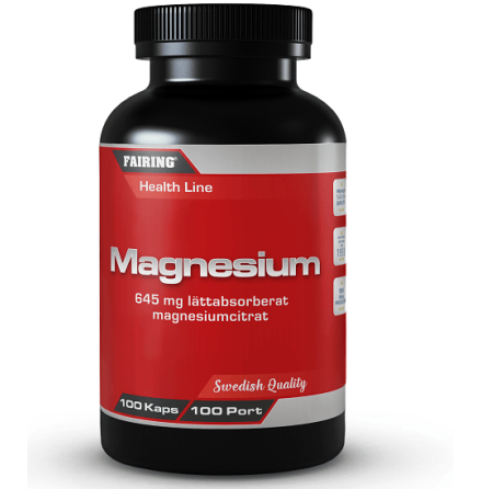 Fairing Magnesium, 100 caps