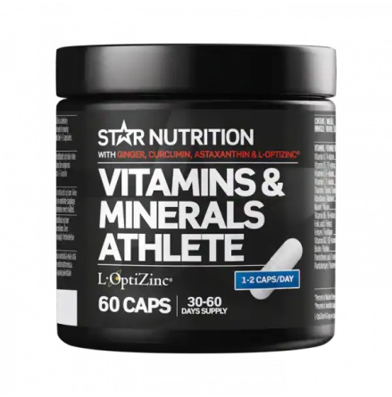 Vitamins & Minerals Athlete, 60 caps