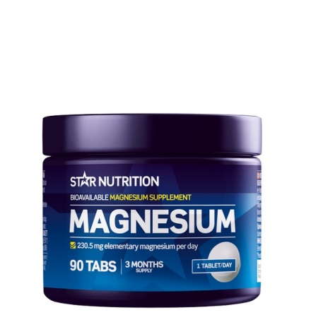 Star Nutrition Magnesium, 90 tabs