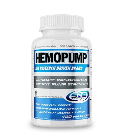 SNS Biotech HemoPUMP, 120 caps