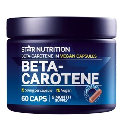 Beta Carotene 50mg, 60 caps