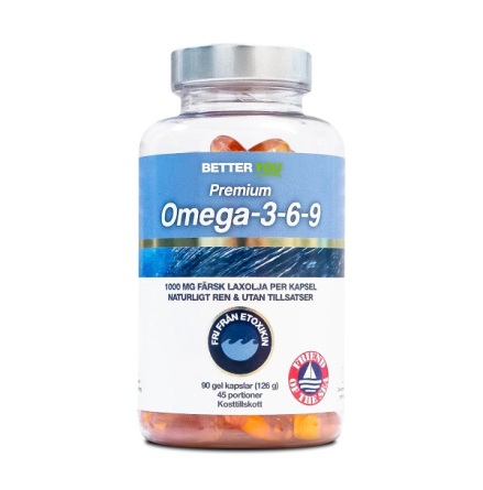 Premium Omega 3-6-9, 90 kaps