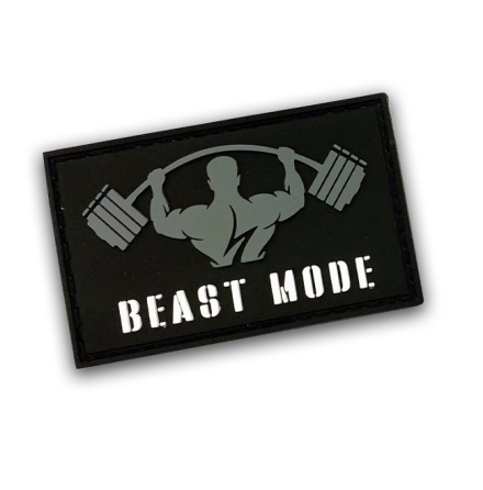 Patch Beast Mode 50 x 80mm
