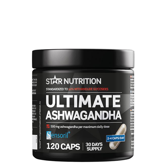 Star Nutrition ultimate ashwagandha är ett kosttillskott med ashwagandha i sin renaste form