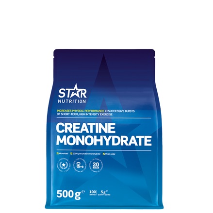 Star Nutrition kreatin monohydrat 500g - Köp kreatinmonohydrat hos Atletbutiken